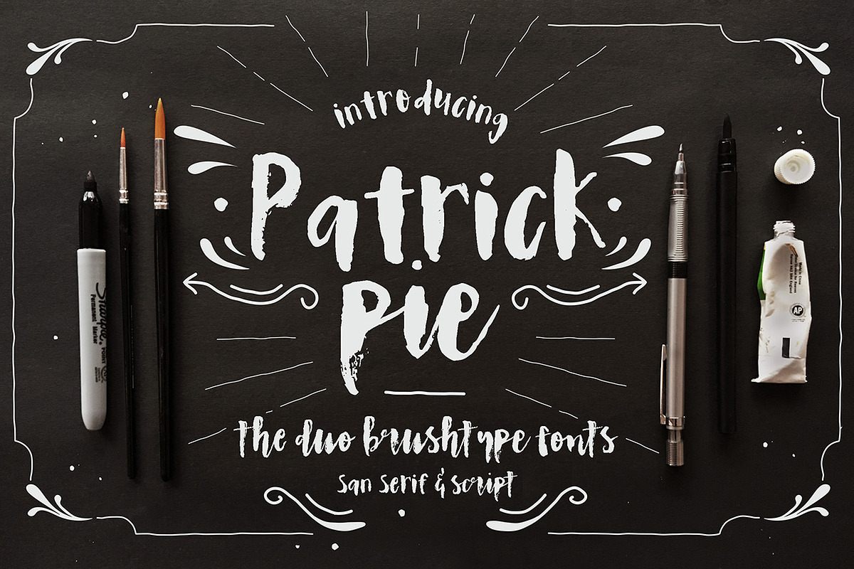 Patrick Pie Script in Script Fonts - product preview 8