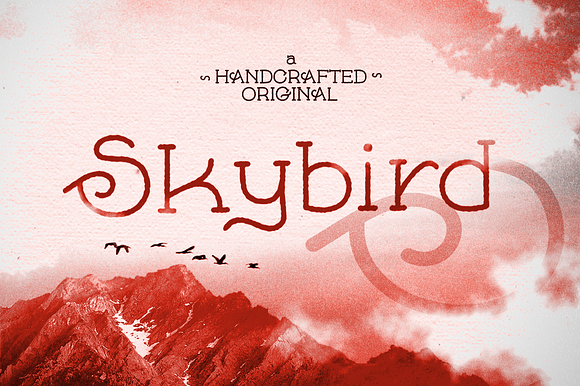 Skybird Font in Serif Fonts - product preview 6