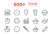 300+ Food Vector Icons