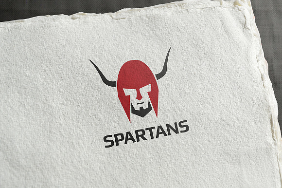 Spartan Sports Team Logo in Logo Templates - product preview 3