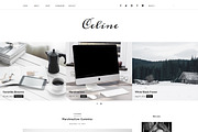 Blogger Template Responsive - Celine