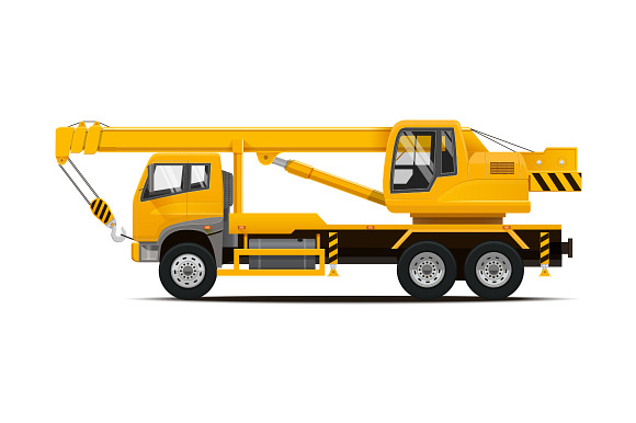 Construction Machinery Illustrations in Illustrations - product preview 5