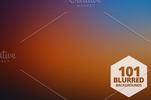 101 Blurred Backgrounds in Textures - product preview 2