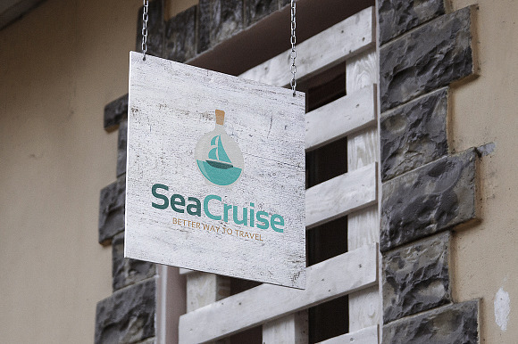 Sea Cruise - Travel Agency Logo in Logo Templates - product preview 2