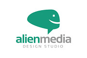 Alien Media Logo Template