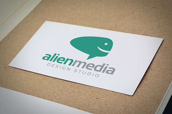 Alien Media Logo Template in Logo Templates - product preview 1