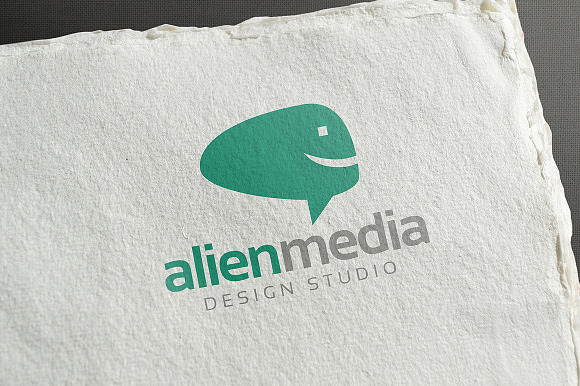 Alien Media Logo Template in Logo Templates - product preview 3