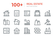100+ Real Estate Vector Icons