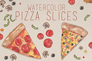 Watercolor Pizza Pack