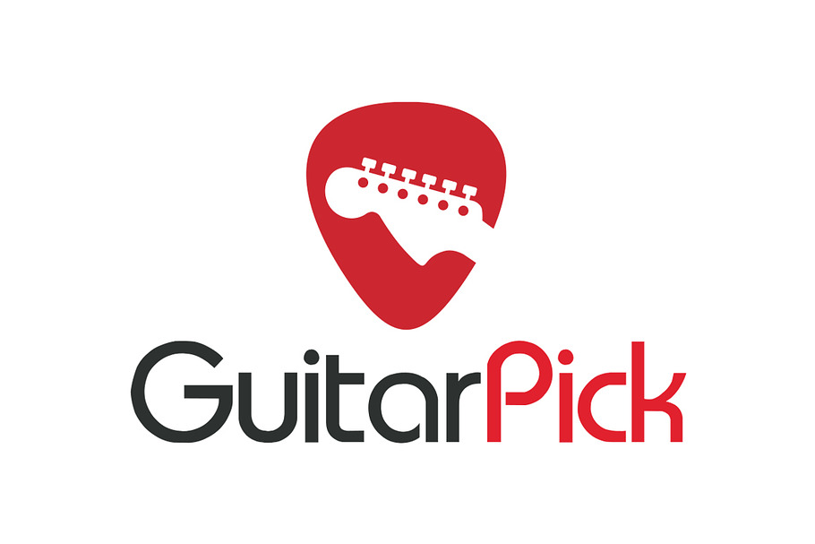 Guitar Logo Template