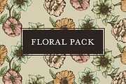 Hand Drawn Floral Pack