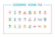 116 cooking icons