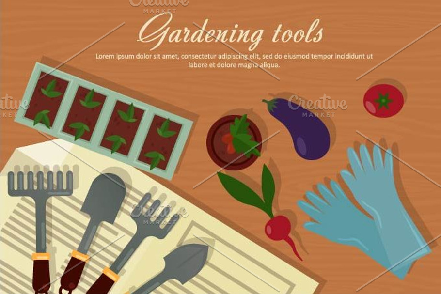 Garden agricultural accessories in Objects - product preview 8