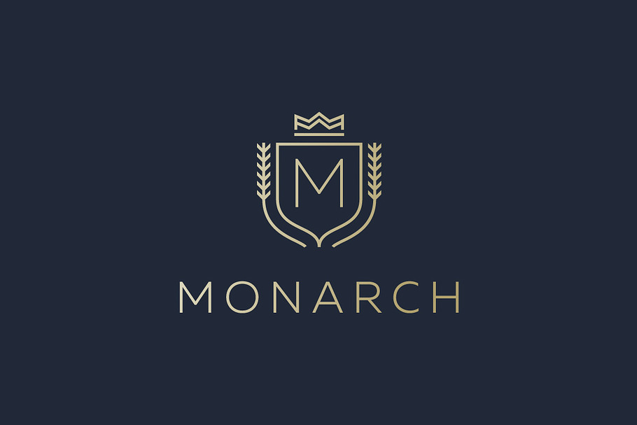 Premium monogram letter M | Creative Logo Templates ~ Creative Market