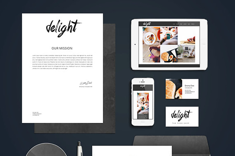 Logo & Branding Kit - Delight in Logo Templates - product preview 8