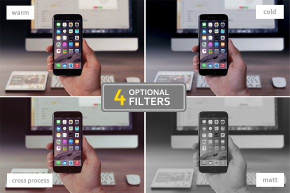 Handheld Device Mockups in Mobile & Web Mockups - product preview 5