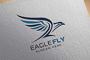 Eagle Fly v2 Logo Template
