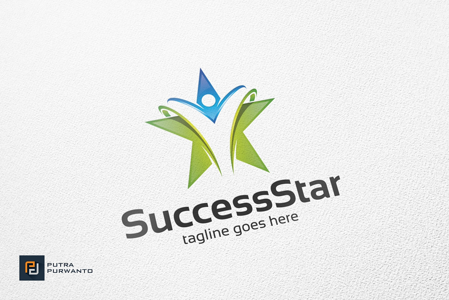 Success Star - Logo Template in Logo Templates - product preview 8