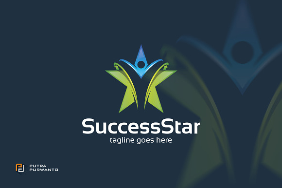 Success Star - Logo Template in Logo Templates - product preview 1