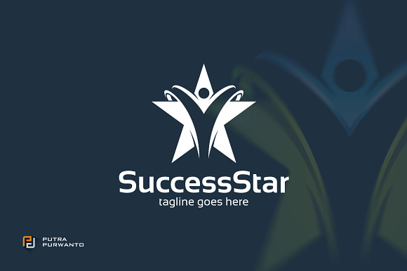 Success Star - Logo Template in Logo Templates - product preview 2