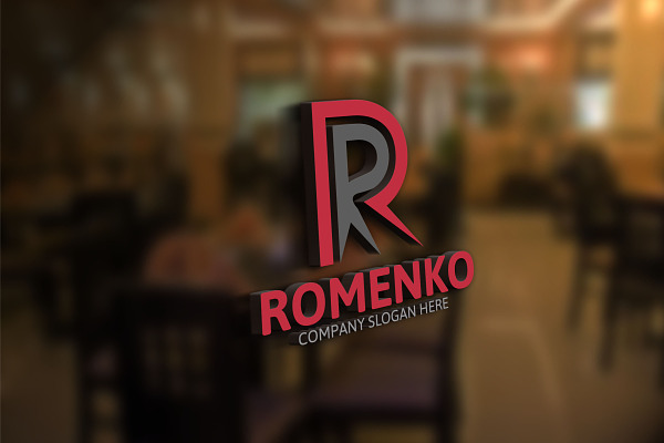 Romenko / R Letter Logo