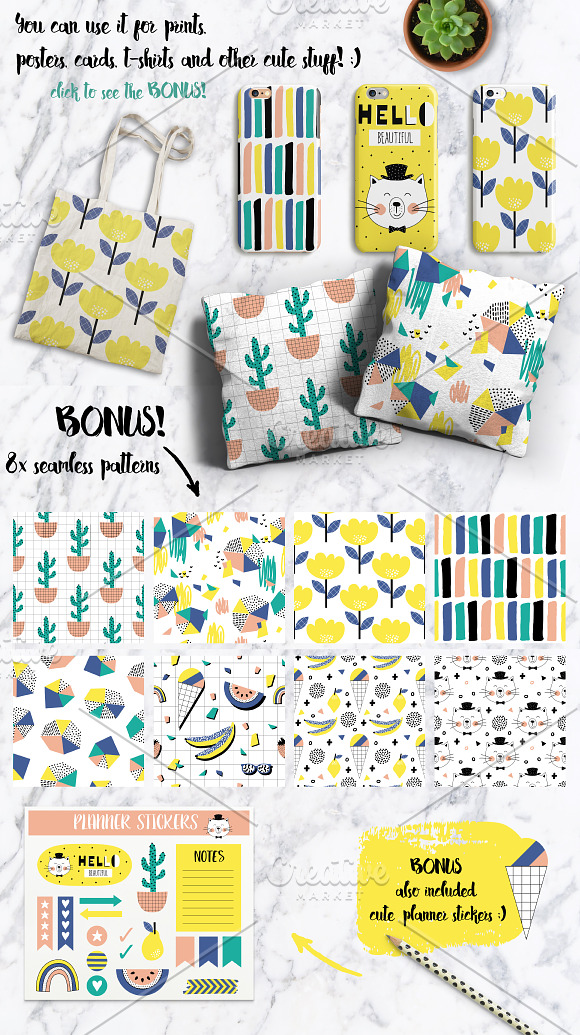Hello Summer bundle VOL2 in Objects - product preview 7