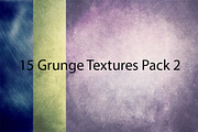 50% OFF! 15 Grunge Textures Pack 2