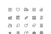 Outline Medical Icons