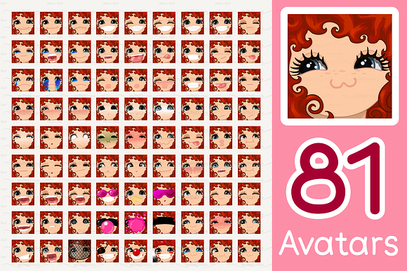 vector Avatars Pack 81 in Graphics - product preview 2