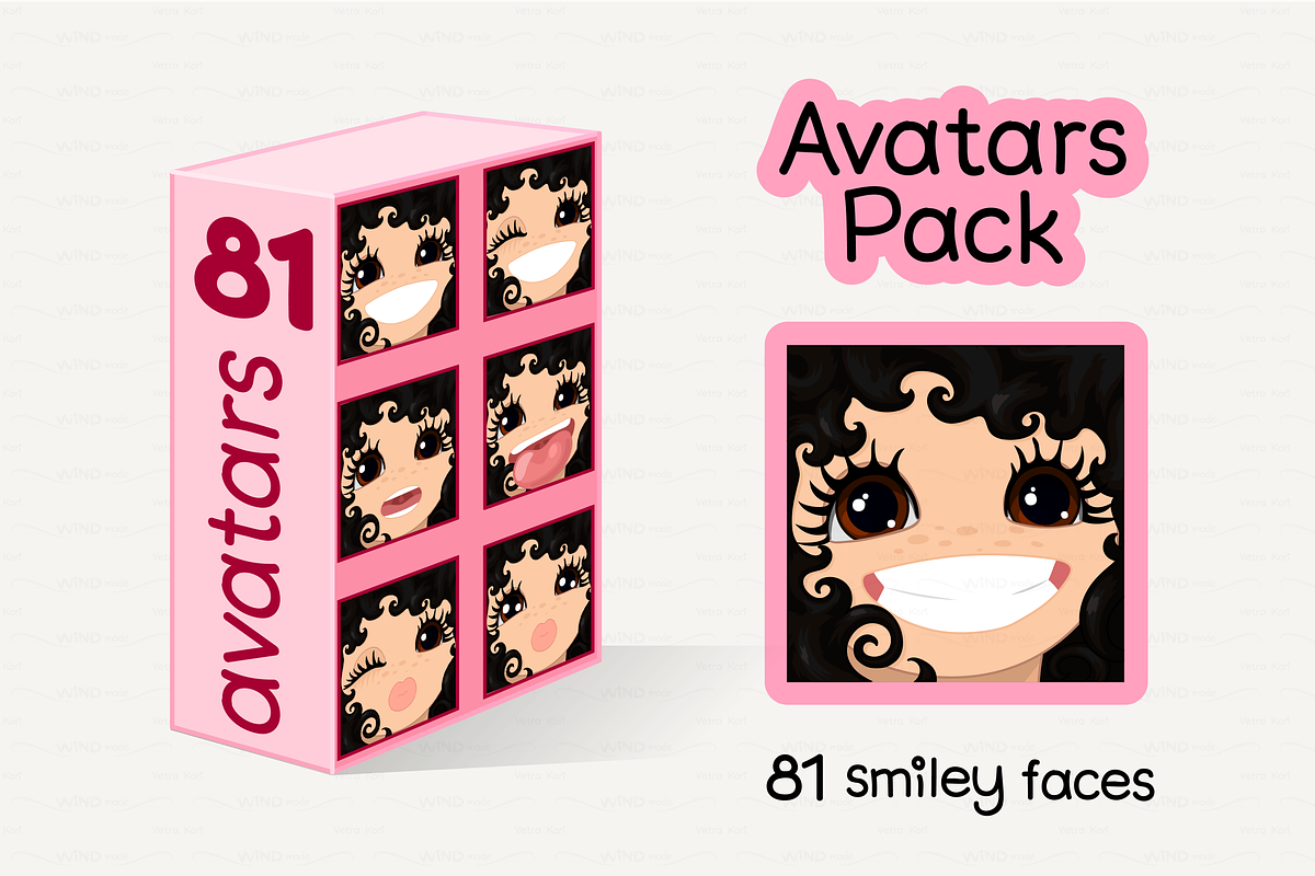 vector Avatars Pack 81 in Graphics - product preview 8