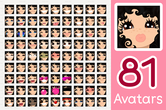 vector Avatars Pack 81 in Graphics - product preview 2