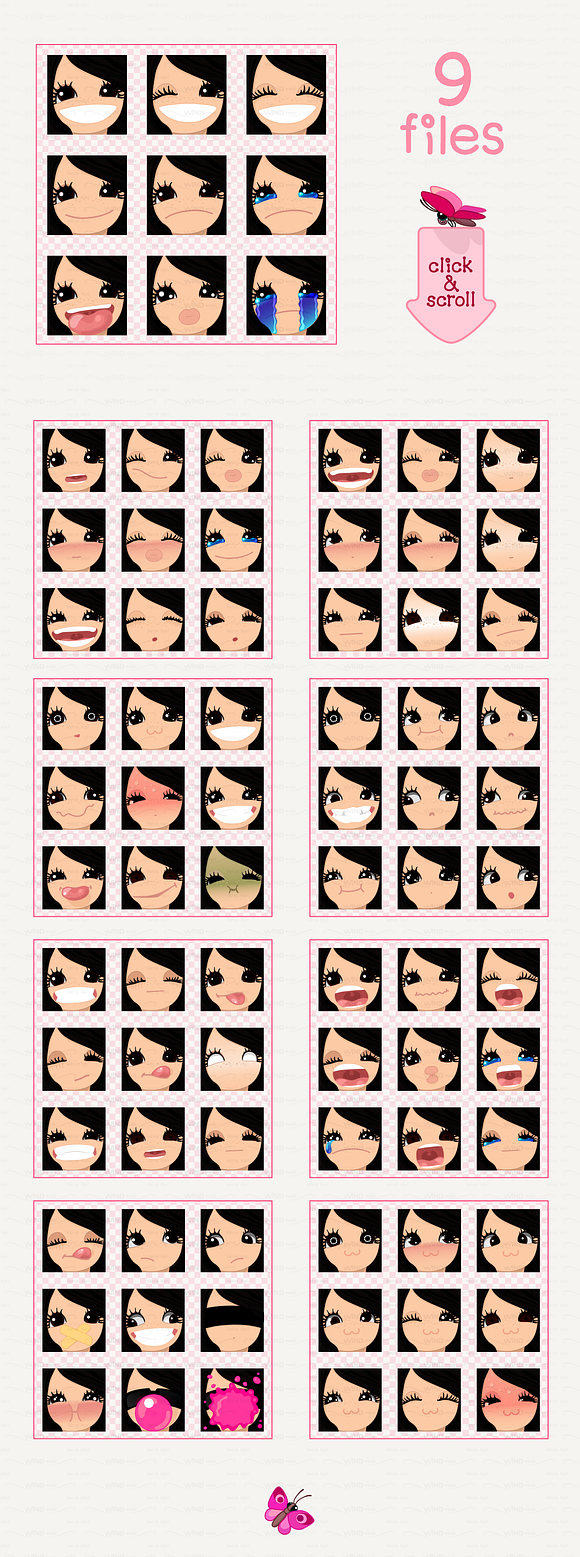 vector Avatars Pack 81 in Icons - product preview 1