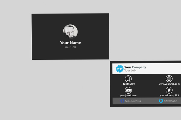 Flapsbus Business Card Template