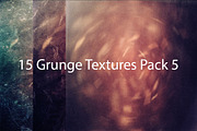 50% OFF! 15 Grunge Textures Pack 5