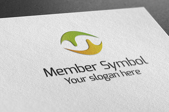 Member Symbol Logo in Logo Templates - product preview 1
