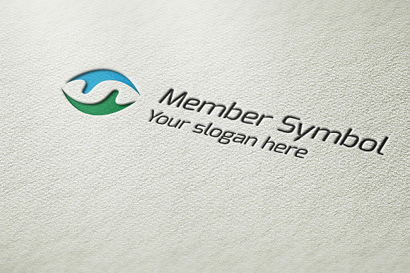 Member Symbol Logo in Logo Templates - product preview 2