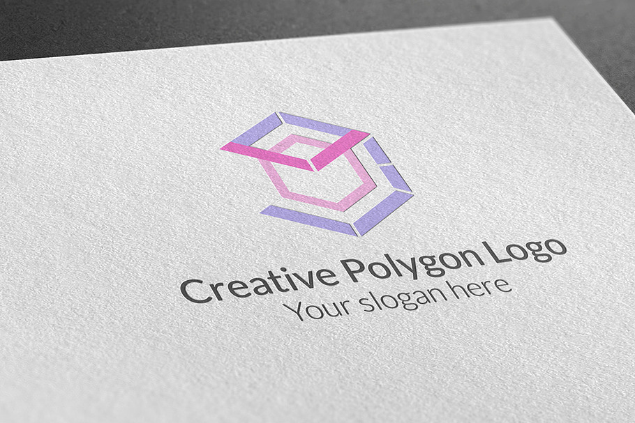 Creative Polygon Logo in Logo Templates - product preview 8