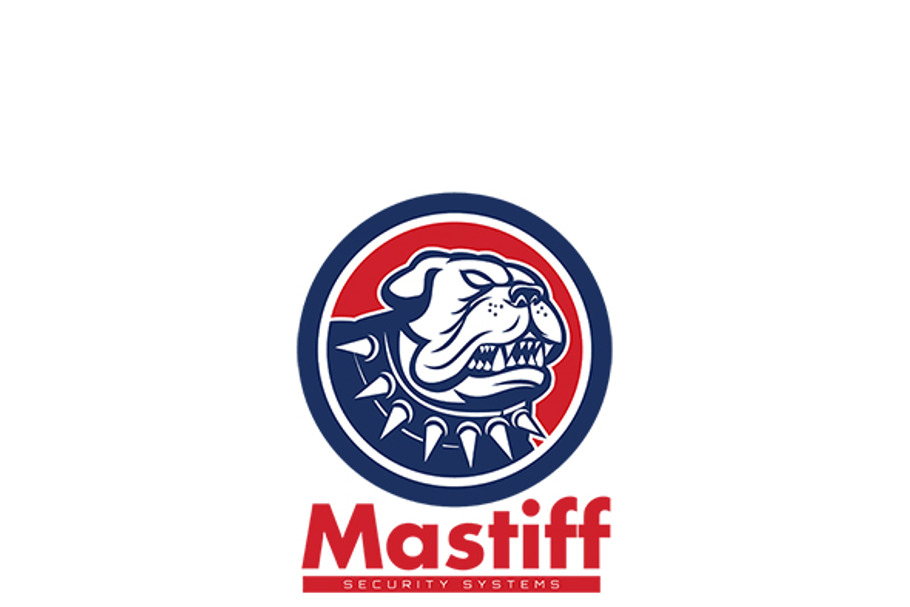 Mastiff Security Systems Logo in Logo Templates - product preview 8