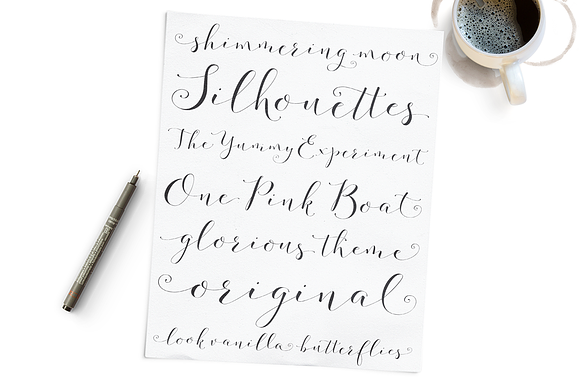 Fashionista Modern Calligraphy in Script Fonts - product preview 8