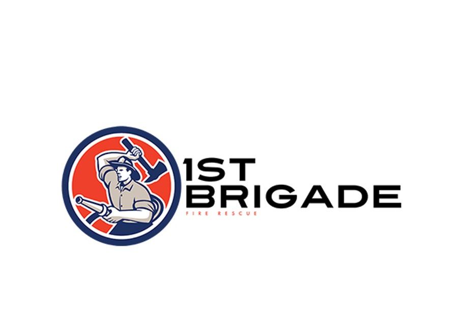 First Brigade Fire Rescue Logo