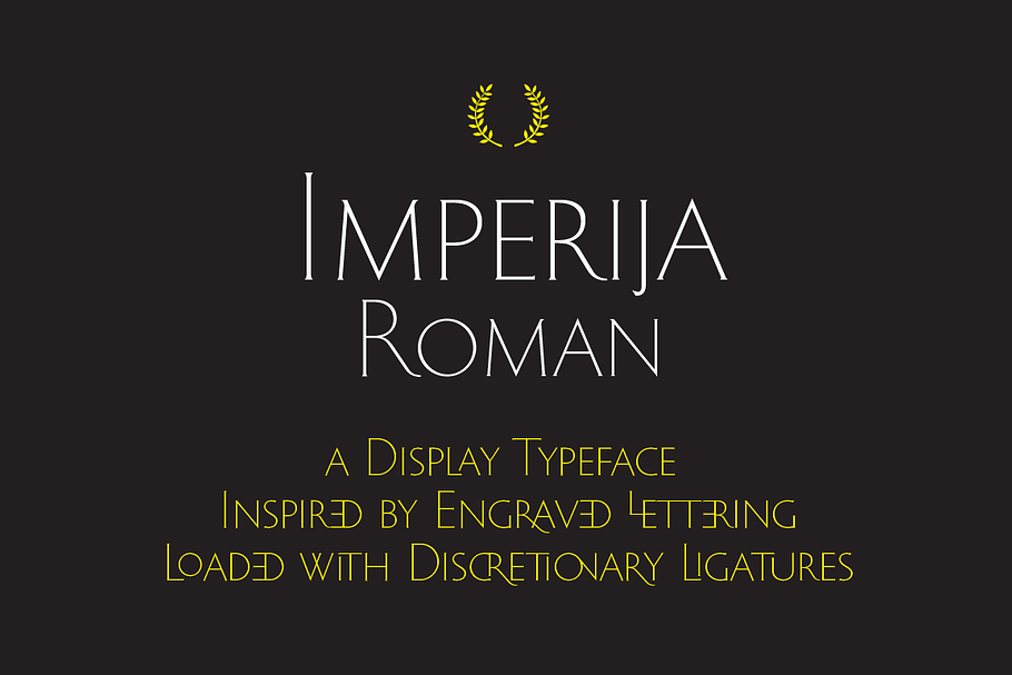 Imperija Roman in Roman Fonts - product preview 8