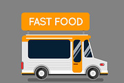 Food truck car