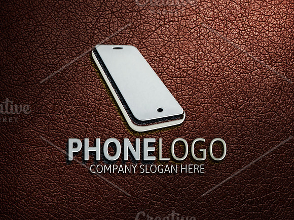 Mobile Phone Logo in Logo Templates - product preview 3
