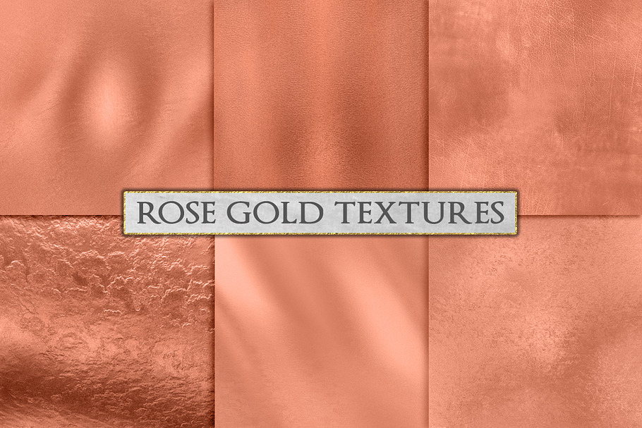 Rose Gold Foil Background Textures