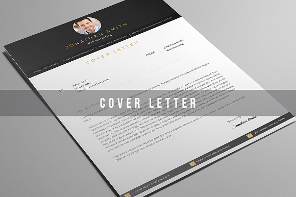 Resume & Cover Letter  in Letter Templates - product preview 1