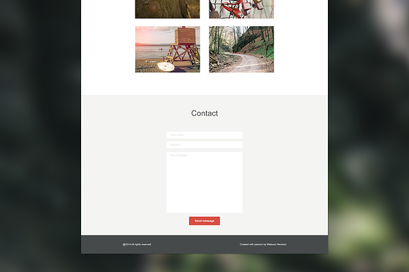 Dafolio | PSD Template for Creatives in Website Templates - product preview 3