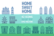 HomeSweetHome Icon Set