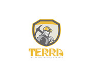 Terra Metal Ore Logo