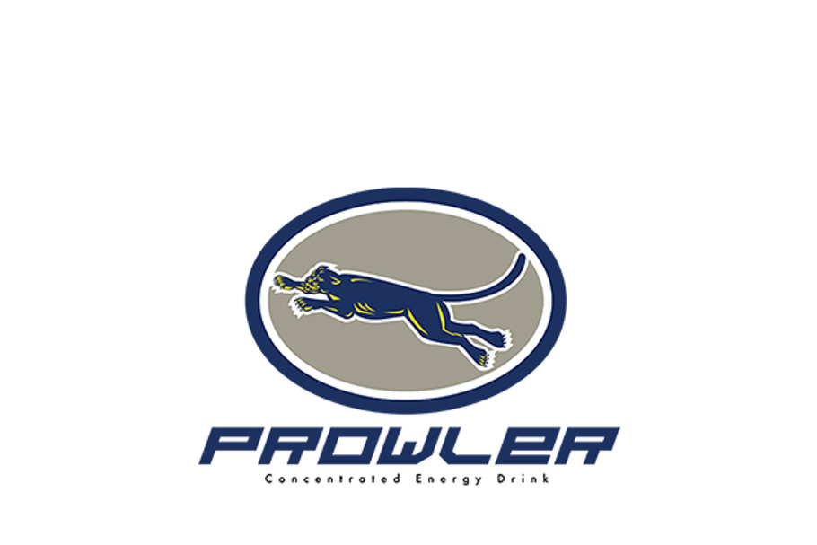 Prowler Concentrated Energy Drink Lo in Logo Templates - product preview 8