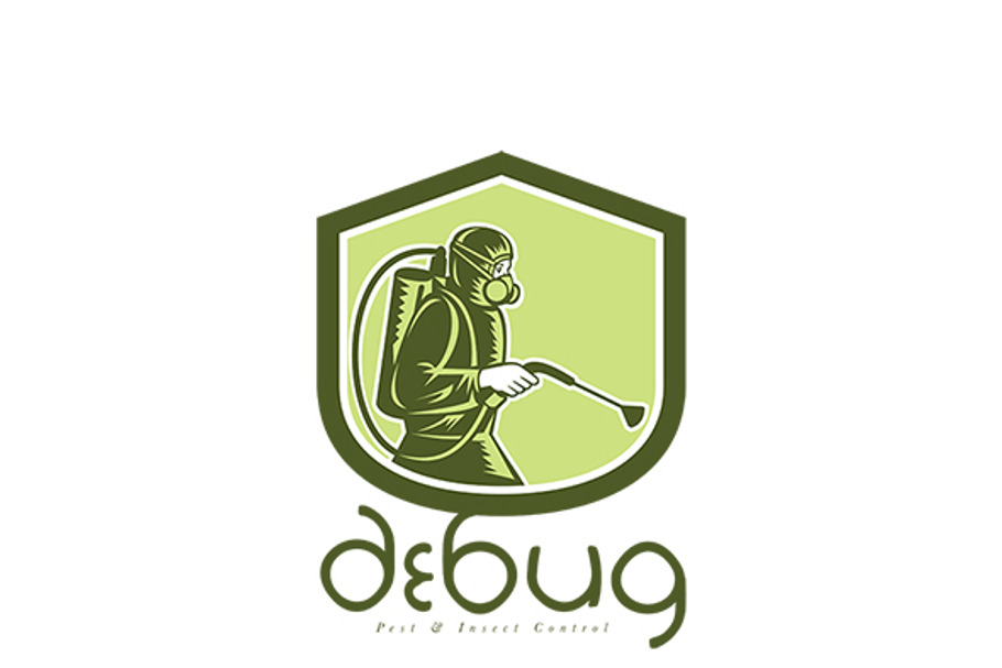 Debug Pest and Insect Control Logo in Logo Templates - product preview 8